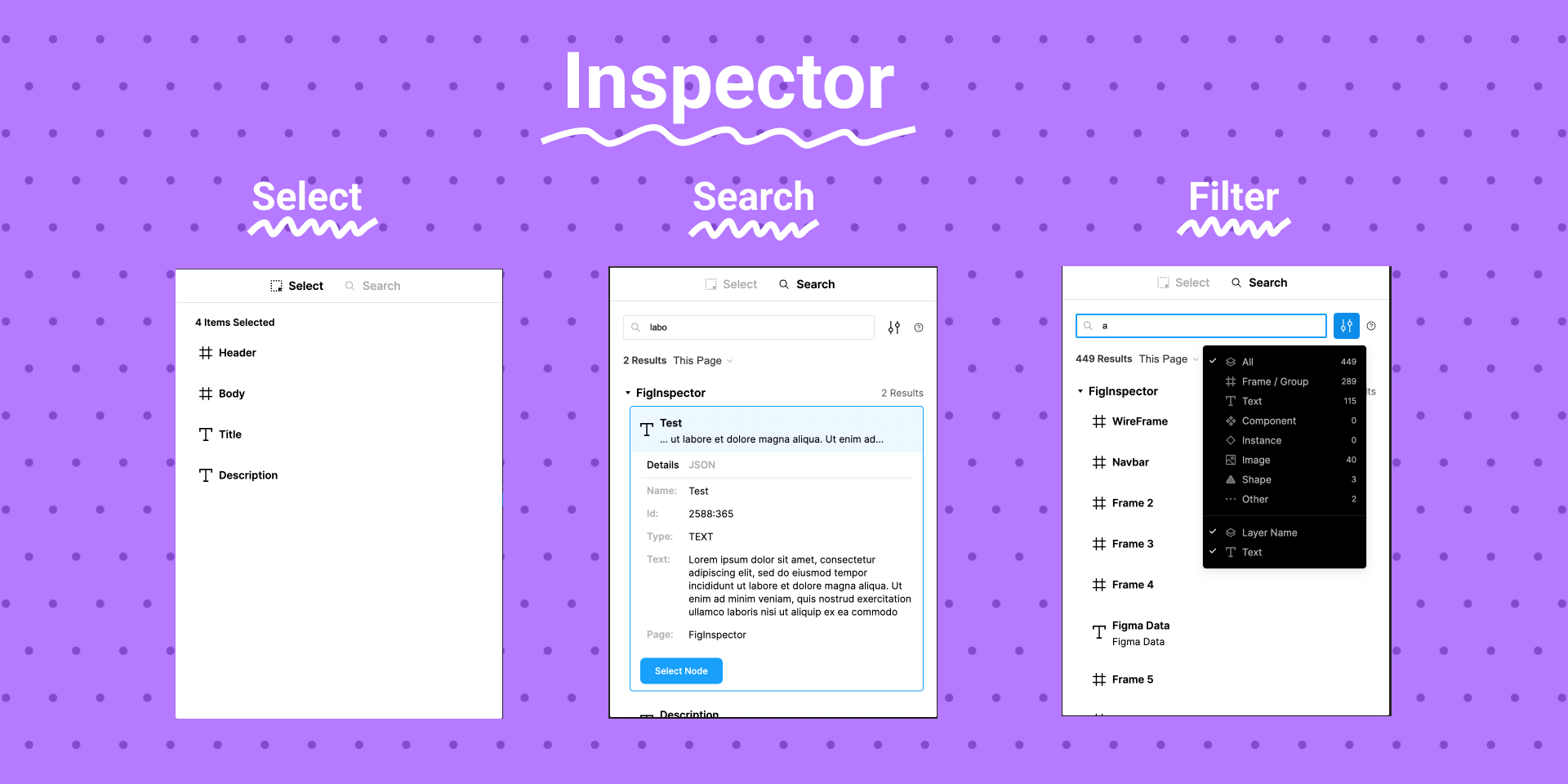 Figma Inspector